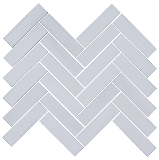 Dolomite Mosaics Dolomite Polished 1"x4" Herringbone | Marble | Floor/Wall Mosaic