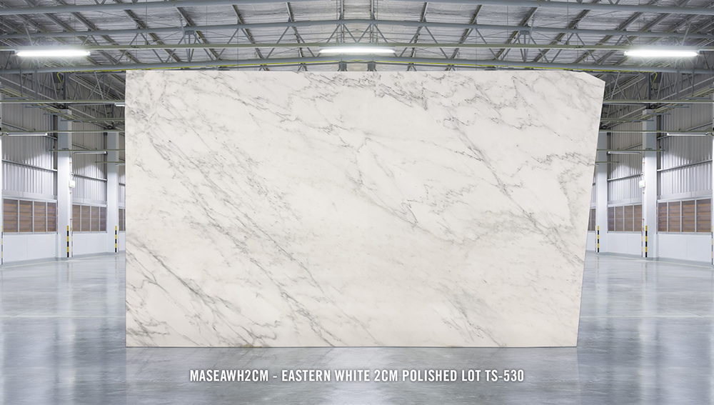 Eastern White Polished 2cm | Marble | Slab