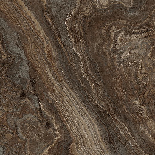 Elara Brown Wave Polished 24"X24 | Color Body Porcelain | Floor/Wall Tile