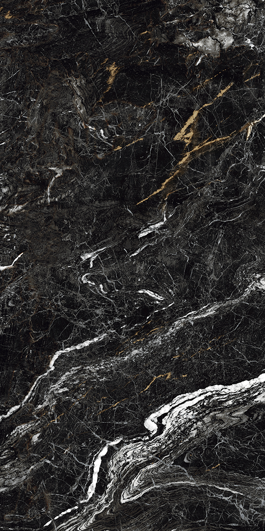 Elara Dark Wave Polished 24"X48 | Color Body Porcelain | Floor/Wall Tile