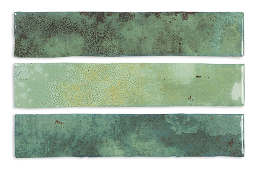Enamel Moss Glossy 2"x10" | Ceramic | Wall