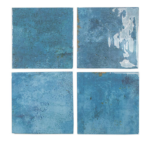 Enamel Ocean Glossy 5"x5" | Ceramic | Wall