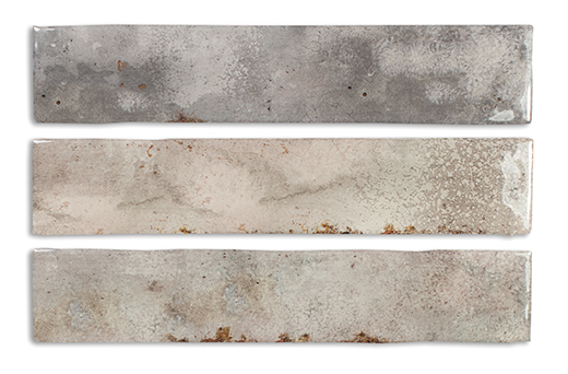 Enamel Smoke Glossy 2"x10" | Ceramic | Wall