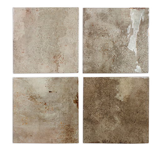 Enamel Truffle Glossy 5"x5" | Ceramic | Wall