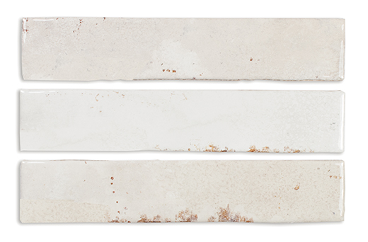 Enamel White Glossy 2"x10" | Ceramic | Wall