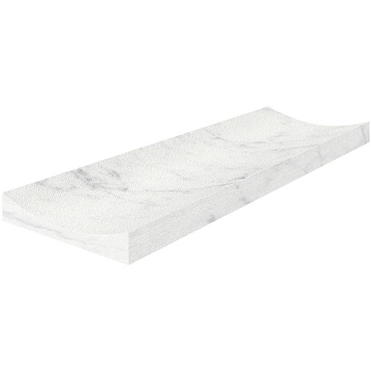 Eterna Bianco Honed 4"x12" Fl-to | Marble | Floor/Wall Dimensional