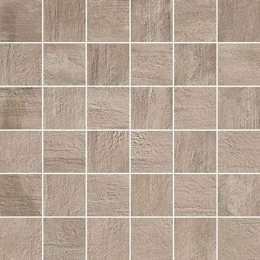 Etrusco Greige Matte 2"x2" Mosaic | Porcelain | Floor/Wall Mosaic
