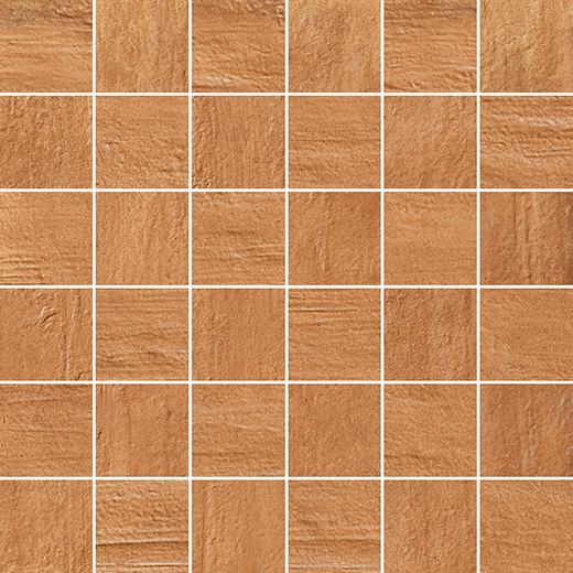 Etrusco Red Matte 2"x2" Mosaic | Porcelain | Floor/Wall Mosaic