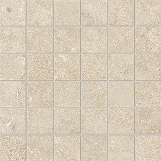 Exeter Jute Cross-Cut Matte 2"x2 | Color Body Porcelain | Floor/Wall Mosaic