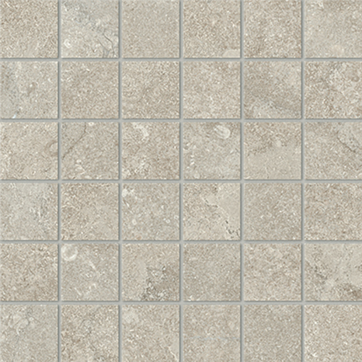 Exeter Mist Cross-Cut Matte 2"x2 | Color Body Porcelain | Floor/Wall Mosaic