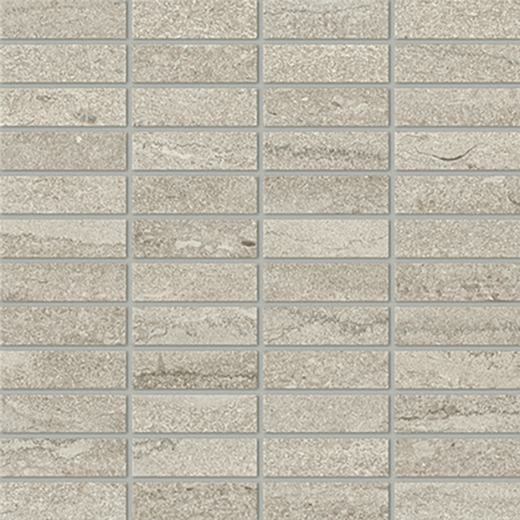 Exeter Mist Vein-Cut Matte 1"x3 | Color Body Porcelain | Floor/Wall Mosaic