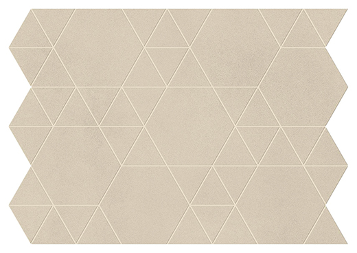 Foundation Cream Matte Lock Mosaic | Color Body Porcelain | Floor/Wall Mosaic