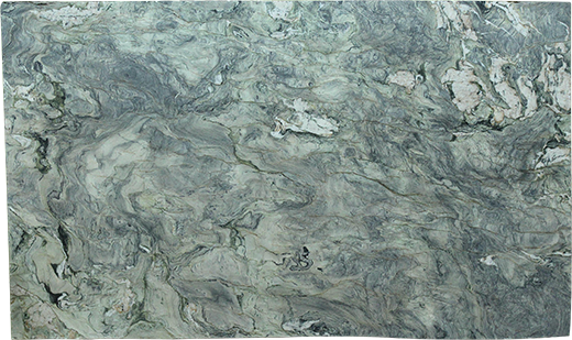 Fusion Wow Green Slab Fusion Wow Green Polished 3cm | Quartzite | Slab