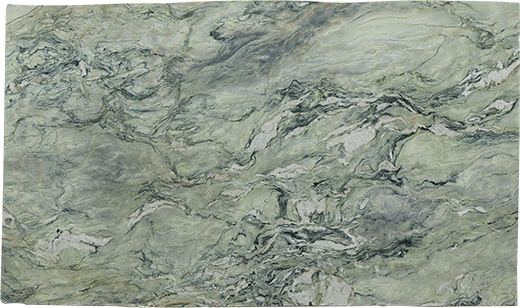 Fusion Wow Green Slab Fusion Wow Green Leather 3cm | Quartzite | Slab