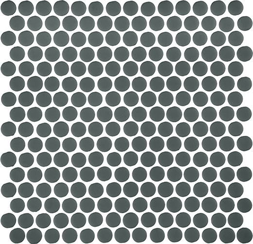 Fusion Pine Natural 3/4" Penny Mosaic | Glass | Floor/Wall Mosaic