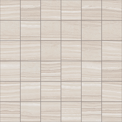 Gallup Classic Tan Matte 2"x2" (12"x12" Mosaic Sheet) Porcelain Tile