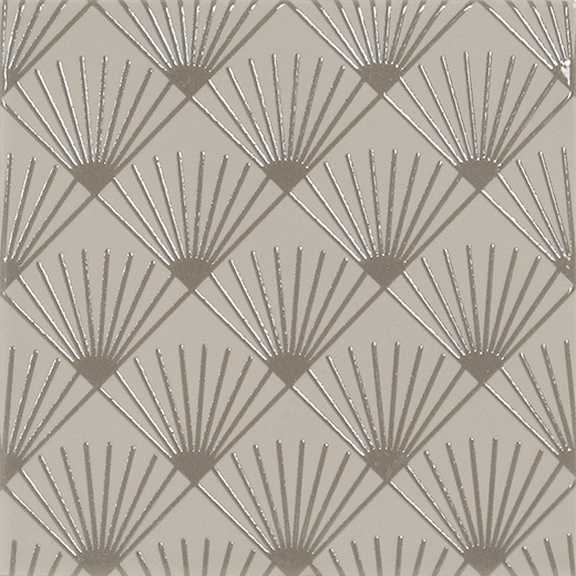 Outlet Geolux Grey Velvet Glossy/Matte 5.8"X5.8" Jazz Deco | Ceramic | Wall Decorative