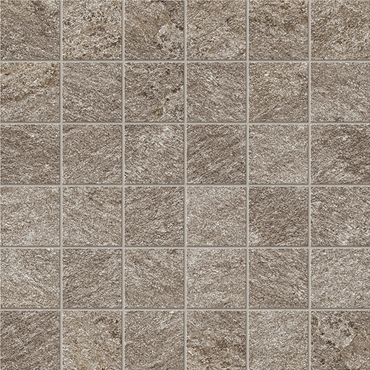 Glacier Piombo Matte 2"x2" Mosaic | Color Body Porcelain | Floor/Wall Mosaic