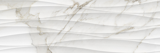 Glide Calacatta Dolce Matte 12"X36" Curva Calacatta Dolce | Ceramic | Wall Dimensional