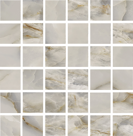 Grace Dark Grey Matte 2"x2" Mosaic | Glazed Porcelain | Floor/Wall Mosaic