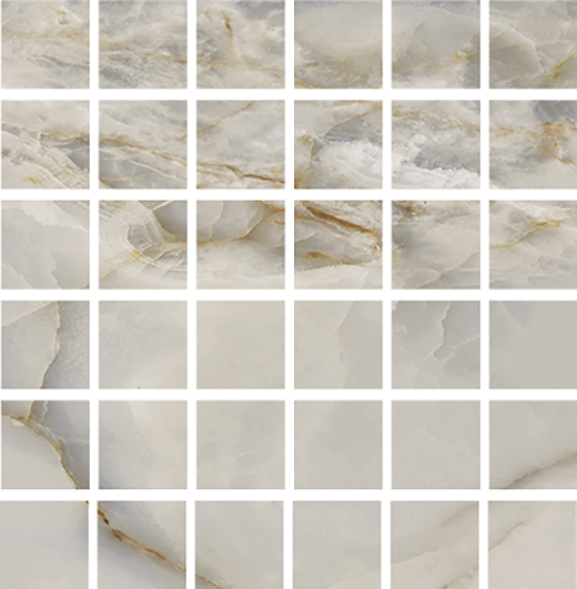 Grace Dark Grey Matte 2"x2" Mosaic | Glazed Porcelain | Floor/Wall Mosaic