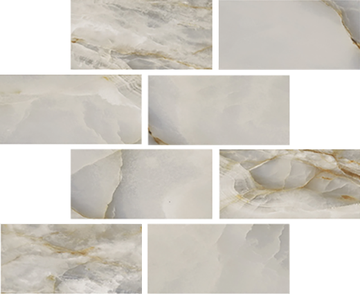 Grace Dark Grey Polished 3"x6" Mosaic | Glazed Porcelain | Floor/Wall Mosaic