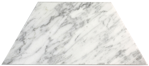 Graphica Carrara Honed 9" Trapezoid | Marble | Floor/Wall Tile