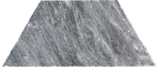 Graphica Grey Honed 9" Trapezoid | Marble | Floor/Wall Tile
