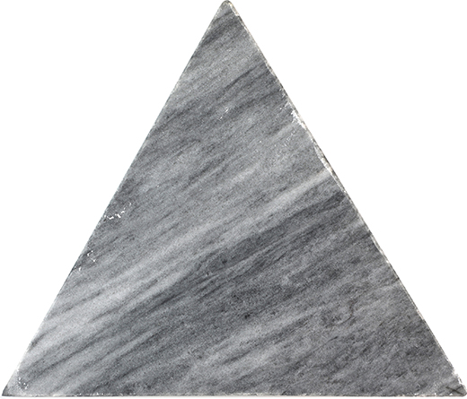 Graphica Grey Honed 9" Triangle | Marble | Floor/Wall Tile