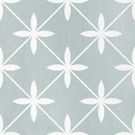 Heritage by Laura Ashley Eau De Nil Matte 12"x12" Wicker Eau De Nil | Ceramic | Floor/Wall Tile