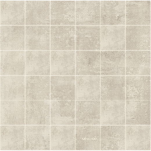 Highway Ash Honed 2"x2" (12"x12" Mosaic Sheet) | Color Body Porcelain | Floor/Wall Mosaic