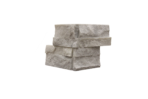 Ice Blue Ice Blue Natural 4.75"x6.75" 2cm Ledge Corner | Marble | Exterior Stone