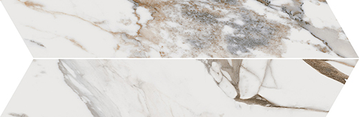 Indalgo Breccia Capraia Polished 4"x21" Chevron | Color Body Porcelain | Floor/Wall Tile