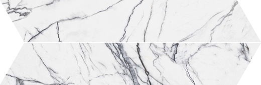 Indalgo Lilac Polished 4"x21" Chevron | Color Body Porcelain | Floor/Wall Tile
