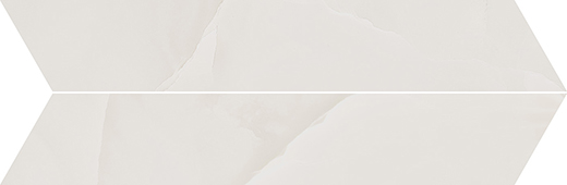 Indalgo Onyx Polished 4"x21" Chevron | Color Body Porcelain | Floor/Wall Tile