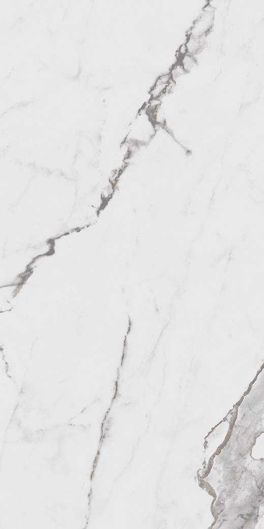 Indalgo Statuario Polished 12"x24 | Color Body Porcelain | Floor/Wall Tile