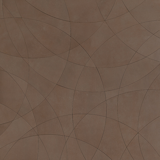 Industry Moka Matte Deco Puzzle | Through Body Porcelain | Floor/Wall Decorative