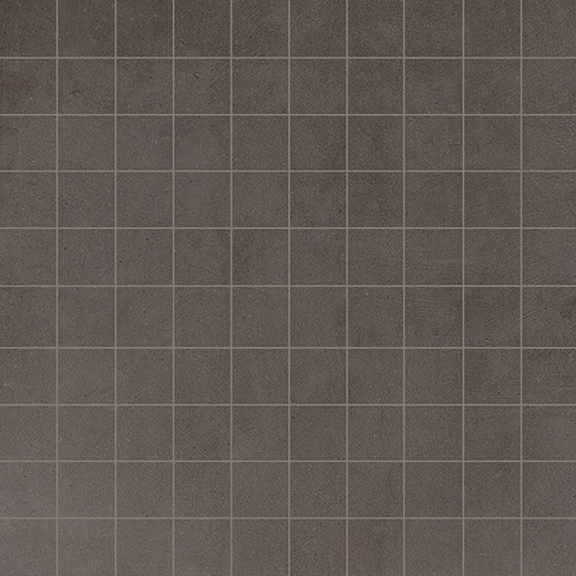 Industry Plomb Matte 1"x1" Mosaic | Through Body Porcelain | Floor/Wall Mosaic