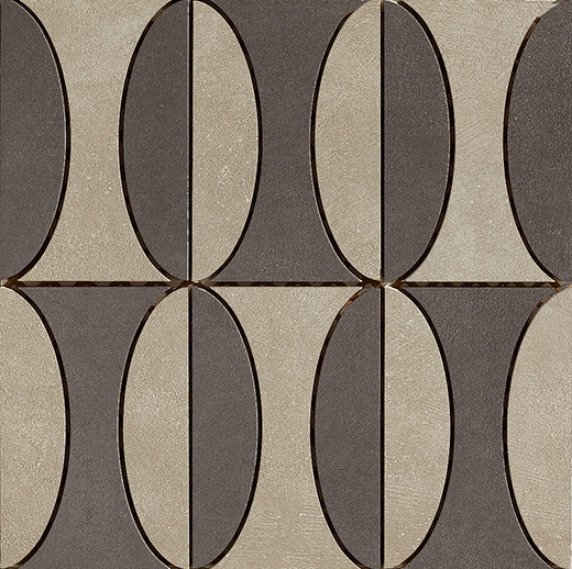 Industry Sage Matte Deco B | Through Body Porcelain | Floor/Wall Decorative