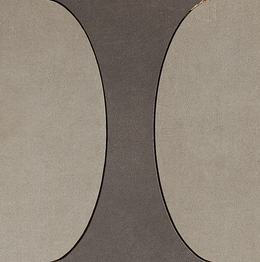 Industry Plomb Matte Deco A | Through Body Porcelain | Floor/Wall Decorative