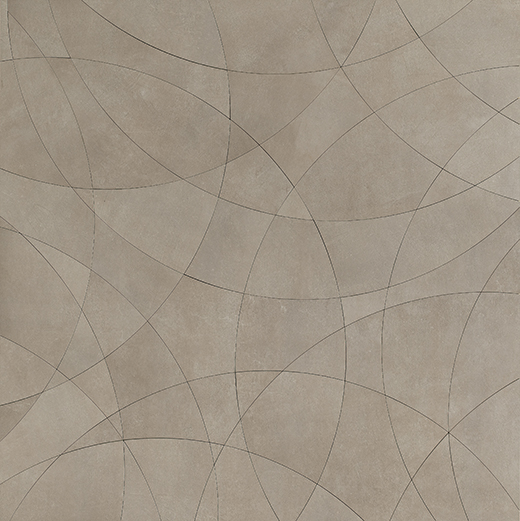 Industry Steel Matte Deco Puzzle | Through Body Porcelain | Floor/Wall Decorative
