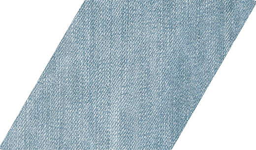 Outlet Jeans Blue Matte 5.5"x9.5" Diamond | Glazed Porcelain | Floor/Wall Tile
