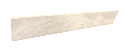 Jewelstone Ivory Matte 3.5"X24" Bullnose | Color Body Porcelain | Trim