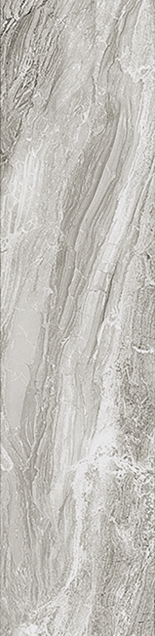 Jewelstone Silver Polished 3"X12 | Color Body Porcelain | Floor/Wall Tile