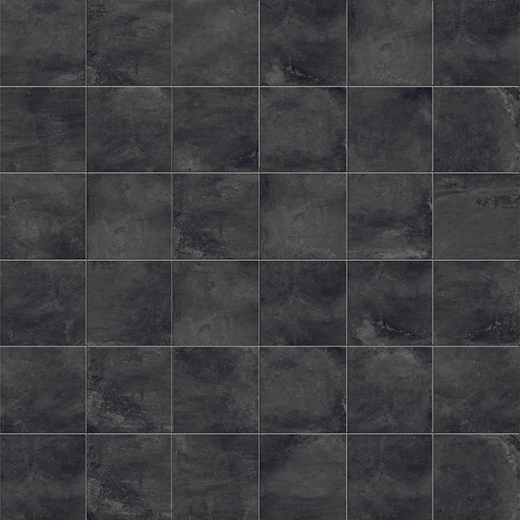 Kilostone Coal Matte 2"x2" (12"x12" Mosaic Sheet) | Color Body Porcelain | Floor/Wall Mosaic