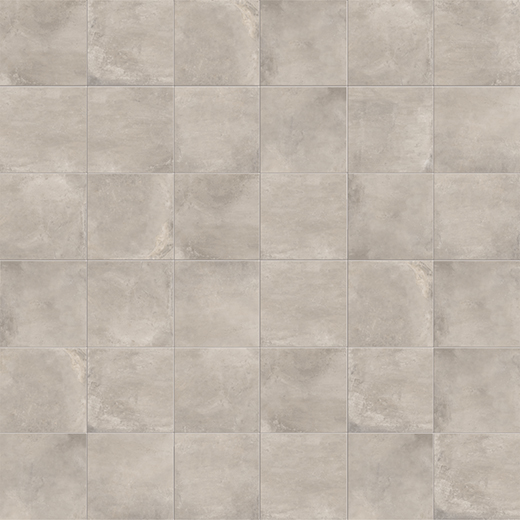 Kilostone Greige Matte 2"x2" (12"x12" Mosaic Sheet) | Color Body Porcelain | Floor/Wall Mosaic