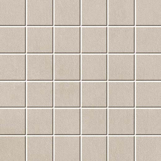 Koncrete White Matte 2"x2" Mosaic | Through Body Porcelain | Floor/Wall Mosaic