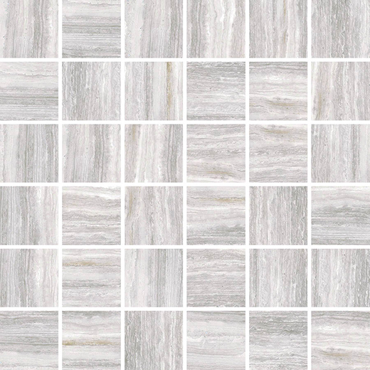 Lazio Light Taupe Honed 2"x2" (12"x12" Mosaic Sheet) | Glazed Porcelain | Floor/Wall Mosaic