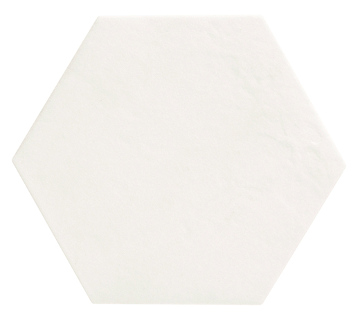Outlet Lena Bianca - Outlet Matte 8" Hexagon | Glazed Extruded Porcelain | Floor/Wall Tile