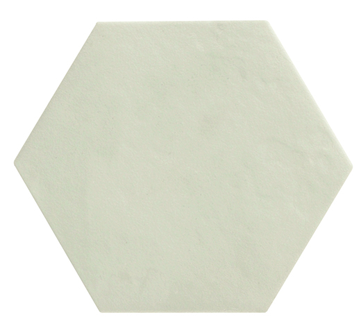 Outlet Lena Menta - Outlet Matte 8" Hexagon | Glazed Extruded Porcelain | Floor/Wall Tile